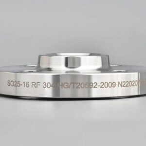 16" to 56" ANSI AMSE B16.5/B16.47 stainless steel flanges, class 150/300, RF/FF, available in 304 and 316.