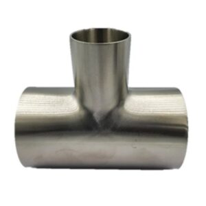 Customized caliber ANSI B16.9 304 316L Carbon Steel Alloy steel Butt weld Straight Reducing Tee